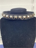 Studded choker necklace