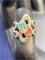 Heart ring size 6