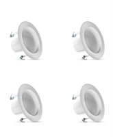 Various LED Recessed Lights (Quantity 4)