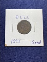 1893 Indian head penny coinI’m