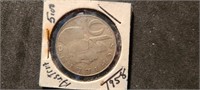 1958 Austria 10 Shillings