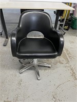 Leather Spinning & Adjustable Barber Chair
