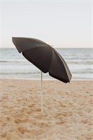 Canopy Sunshade Beach Umbrella 5.5 Black