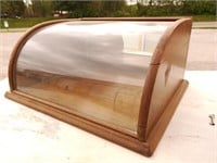 Curved Glass Front Small Display Case