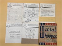 Antique Mental Whoopee Game Set