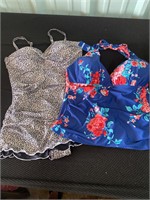 NEW Womens Swim Suit & Swim Suit Top Size 16