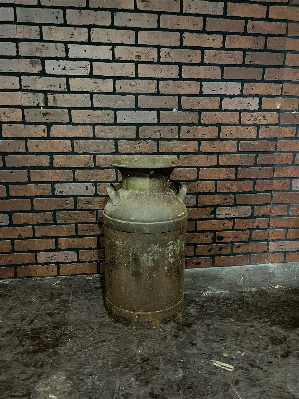 Antique milk container
