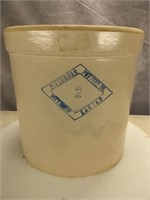 Pittsburg Pottery Kansas #2 Stoneware Crock