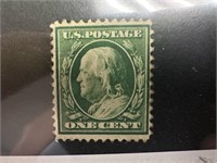 #331 MINT OF 1908 FRANKLIN ISSUE P-12