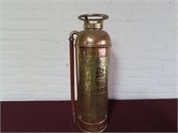 Vintage Pyrene Copper fire extinguisher.