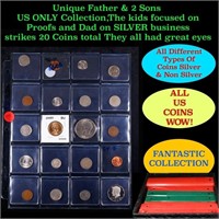 Unique Father & 2 Sons US ONLY Collection,The kids