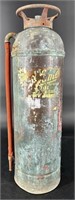 Antique Brass Fire Extinguisher