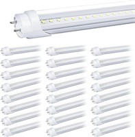 $110  Ghiuop 25-Pack T8 LED Bulbs 4 Foot Tube Ligh
