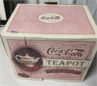 Coca Cola Teapot New In Box