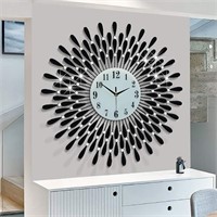 28.0 INCH Wall Clock for Living Room Decor Non-Tic