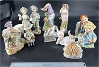Antique German Bisque Figurines