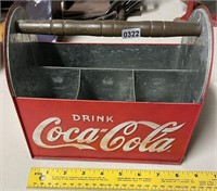 Metal Coca Cola Condiment Holder