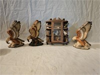 Miniature Curio and Collectibles, Eagle Figurines