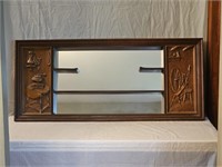1960's Turner Wall Accessories Mirror Shadow Box
