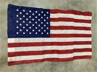 2 1/2'x 4' Nylon American Flag & Pole Set