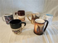 6 Federal and Bald Eagle Steins and Mugs