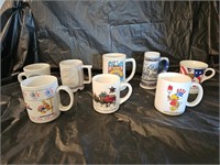 8 Federal Eagle Collector's Mugs