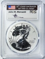 2011-P REV PR SILVER EAGLE PCGS PR-70