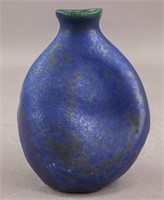 Japanese Pottery Blue Vase