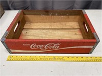 Wood Coke Crate