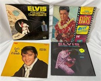Lot of 4 Elvis Presley Vinyl LP's Record Albums