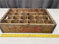 Vintage Wooden Pepsi Crate Indianapolis