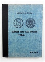 ALBUM OF KENNEDY HALVES- 25 COINS TOTAL