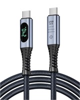 SOOPII USB 4 Cable with LED Display Supports 8K Vi