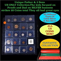 Unique Father & 2 Sons US ONLY Collection,The kids