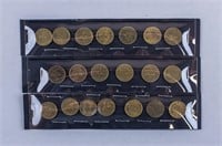 1967 Macau 5 Avos Coins 20pc