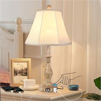 Farmhouse Table Lamp Touch Control 3-Way Dimmable