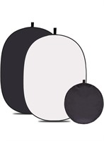 $50 Black White Collapsible Reflector