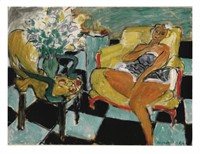 Henri Matisse (1869-1954) "Dancer In Interior, Gr