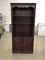 Thomasville Cherry Bookcase with Storage and