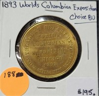 1893 WORLD COLUMBIAN EXPOSITION ART ROUND