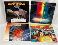 Lot of 4 Star Trek Vinyl Record Albums