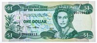 Central Bank of Bahamas One Dollar UNC