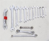 Collection of Various Wrenches SAE & Metric