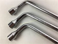 Jin Jiu Tools 19mm Wrench Pry bars (3) new, also