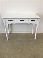 Vanity / Writing Desk with 3 Drawers 39.25W x