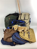 Assorted Travel Bags including Bass Club Member