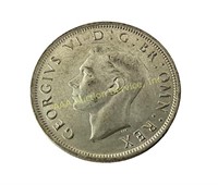 1944 Great Britain silver half crown coin 15
