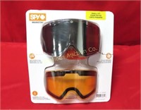 Spy+ Snow Goggles Small Fit Helmet Compatible