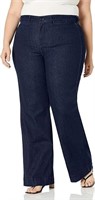 $100 16w Women's Plus Size Teresa Trouser Jeans