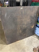 4’x4’x1/4" steel plate